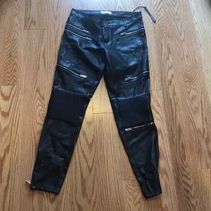 NWT Zara Moto pants